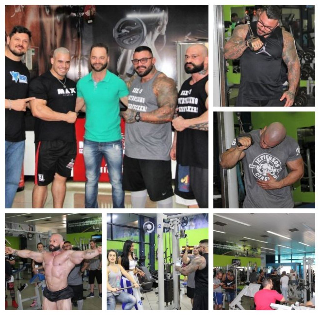 RBV Academia traz campeões para treino e aulas de bodybuilding