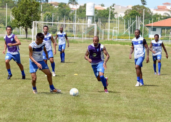 Jogadores treinaram nesta quinta-feira – Foto: Ricardo Prado/Divulgação