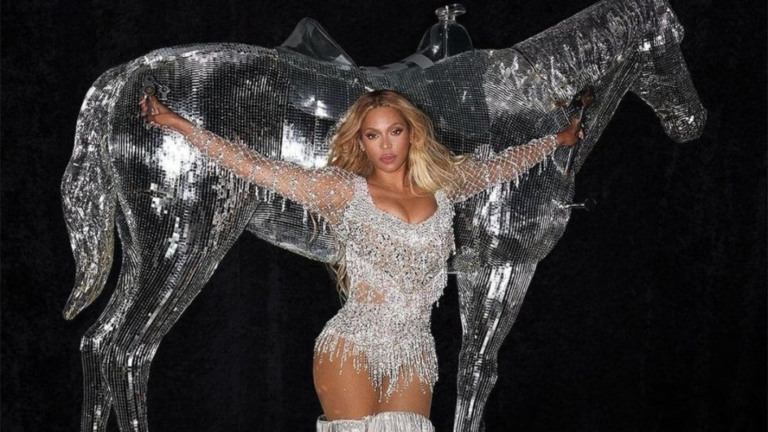 Divulgação Beyoncé veste marca brasileira em show da Renaissance Tour