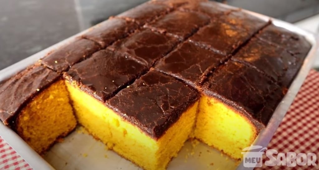 Aprenda a fazer um bolo que todo mundo gosta, o famoso: Bolo de cenoura com cobertura de chocolate