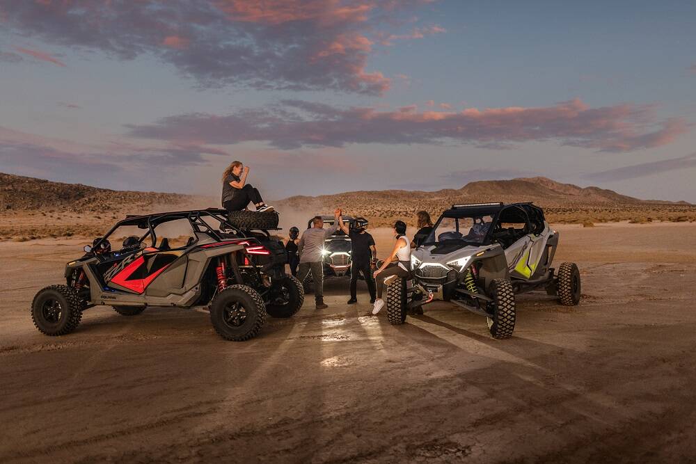 Polaris RZR PRO R e RZR Turbo R. Foto: Divulgação