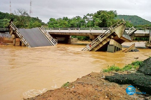 Paraná tem 54 cidades afetadas pela chuva