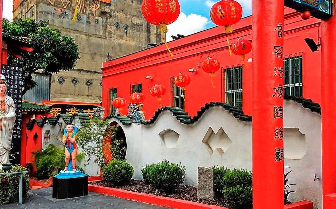 Templo japonês dentro do bairro da Liberdade. Foto: Reprodução/Instagram