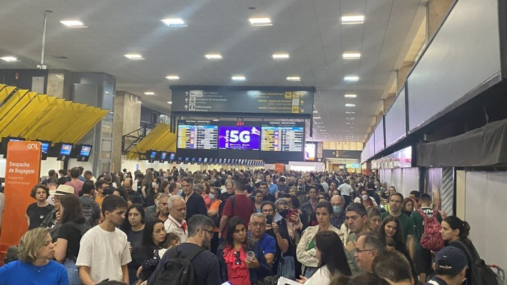 Congonhas: Procon pede informações a aéreas sobre providências Congonhas: Procon pede informações a aéreas sobre providências