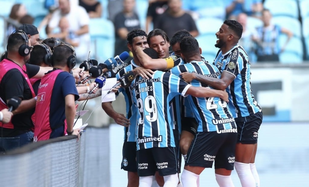 Grêmio goleia Guarany de Bagé na Arena e encara Brasil de Pelotas na próxima fase