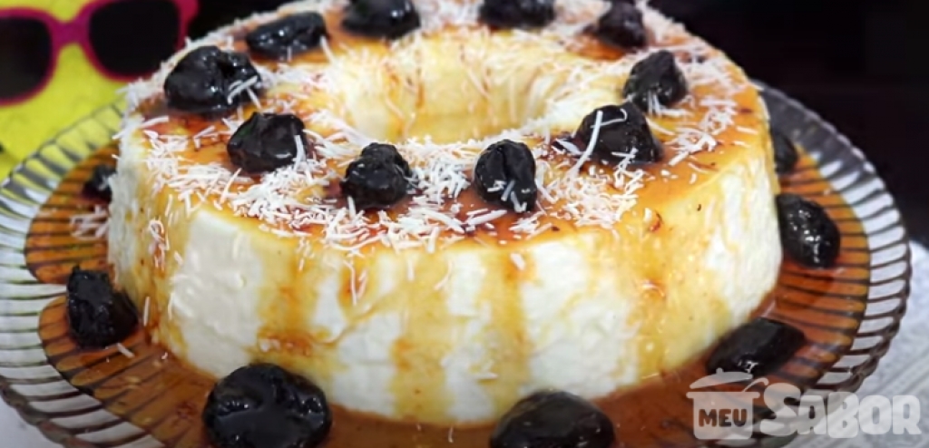 Faça hoje mesmo essa sobremesa de coco super deliciosa e famosa! Manjar cremoso!