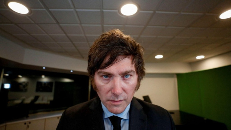 Reprodução Javier Milei, deputado e candidato a presidência na Argentina
