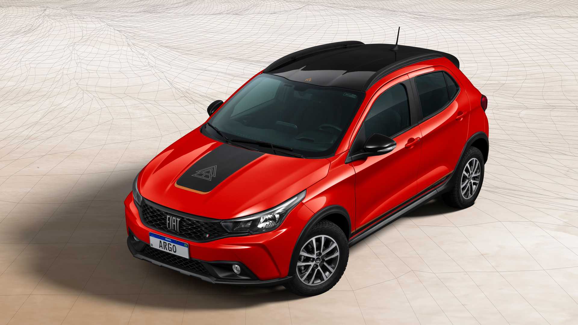 Fiat Argo 2023. Foto: Divulgação