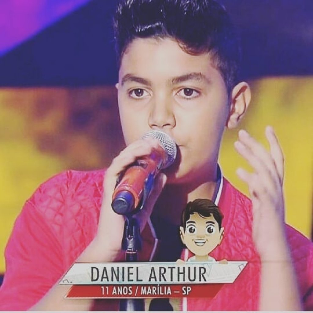 “Sigo sonhando e buscando”, diz Daniel Arthur após The Voice Kids