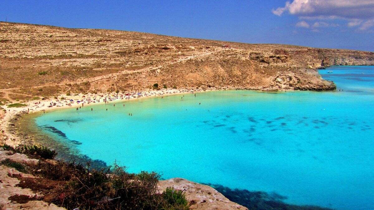 Em português, Isola dei Conigli significa Ilha do Coelho. Foto: Revista EUA