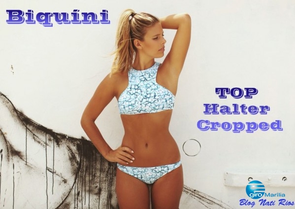 Biquini Top Halter / Cropped