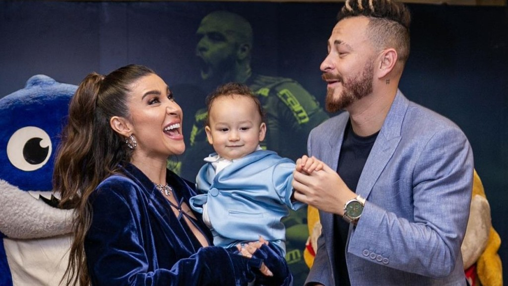 Bianca Andrade e Fred Bruno comemoram 2 anos do filho Cris com festão: ‘QUE DIA!’