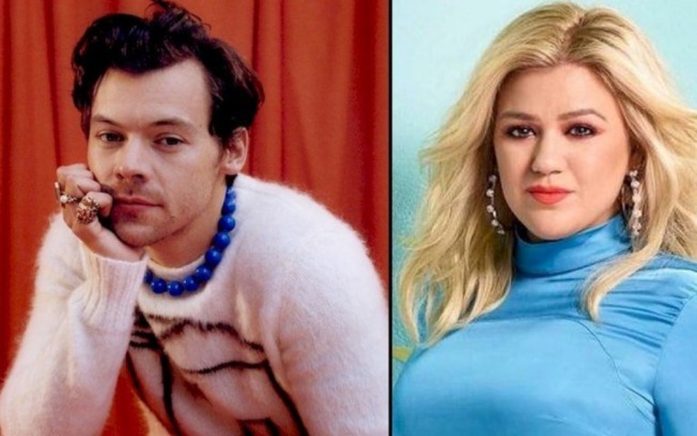 Harry Styles ganha homenagem de Kelly Clarkson na TV