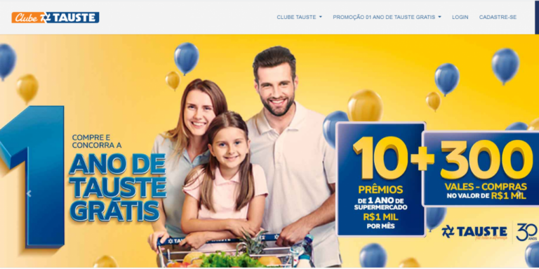 Tauste Grátis - Campanha do Tauste Supermercados tem últimos dias em toda rede