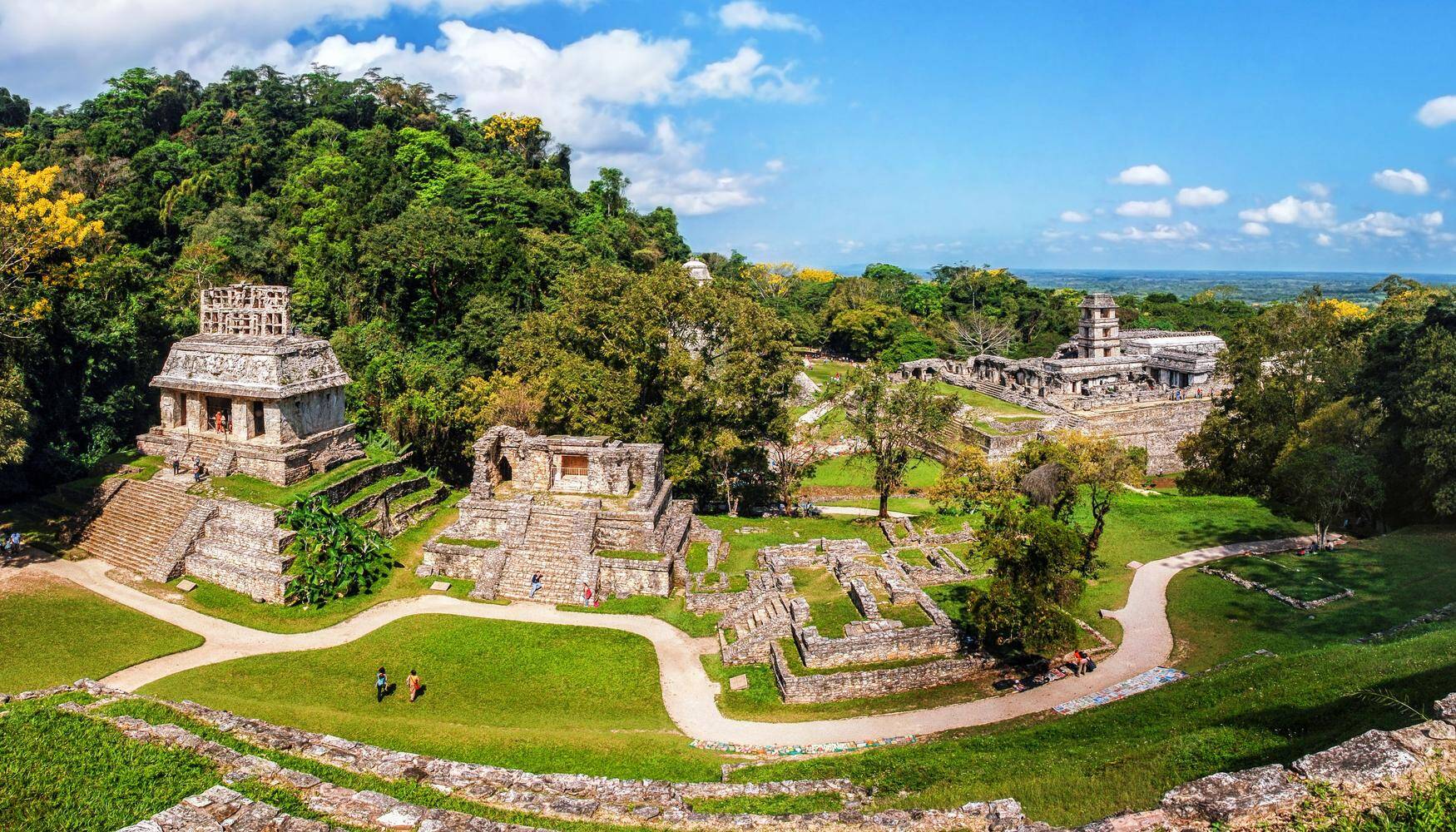 Ruínas Palenque, no México. Foto: Kayak