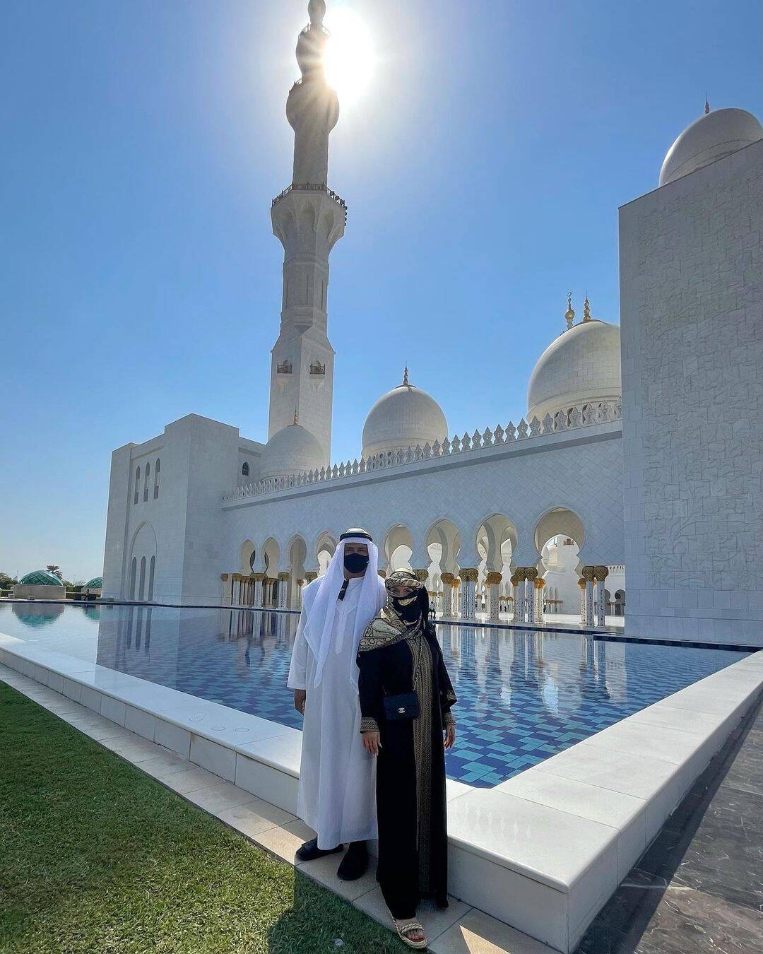 Carla Perez e Xanddy em Dubai. Foto: Reprodução/Instagram