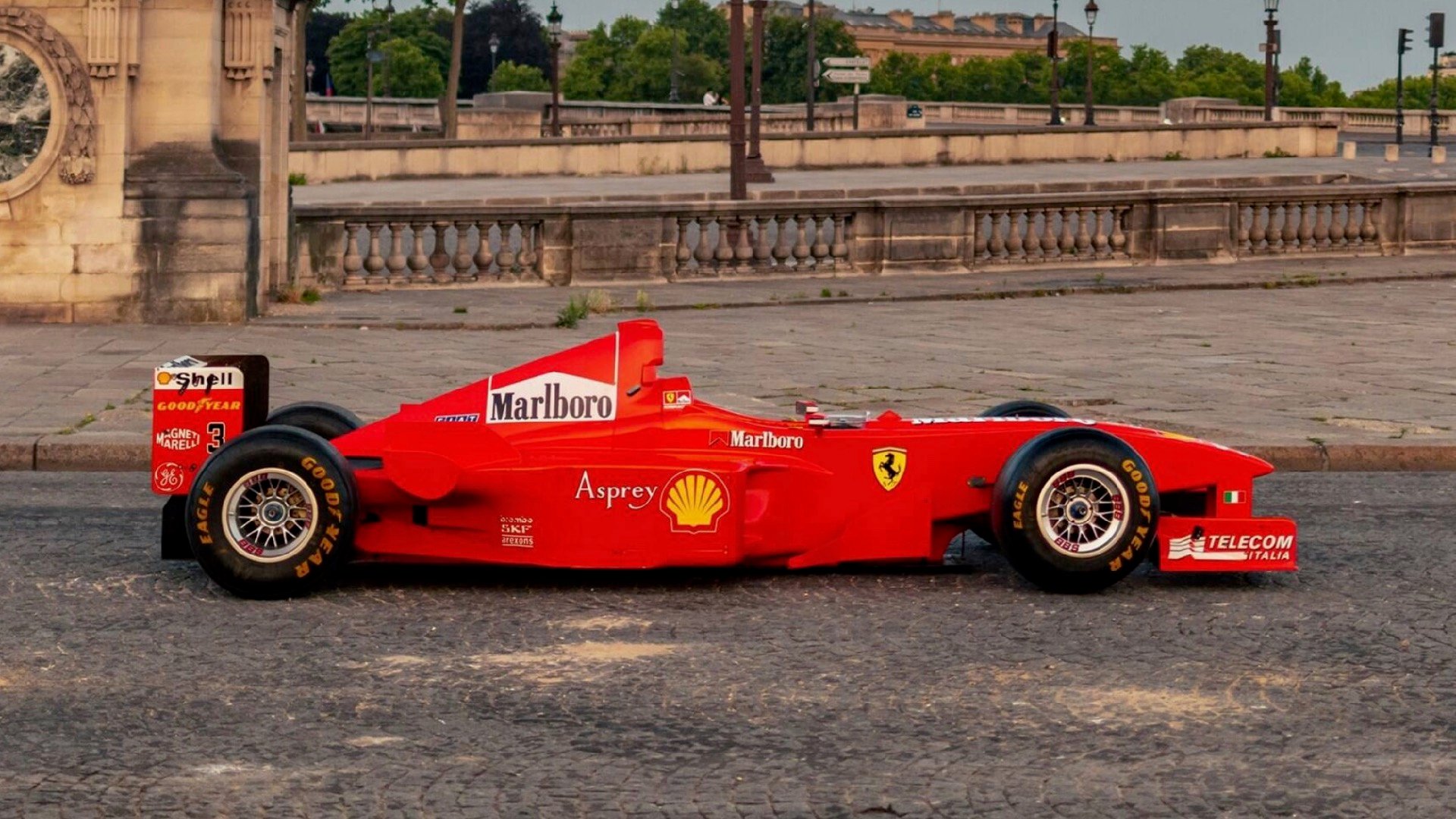 Ferrari F300 Chassi 187 Michael Schumacher. Foto: RM Sotheby's 