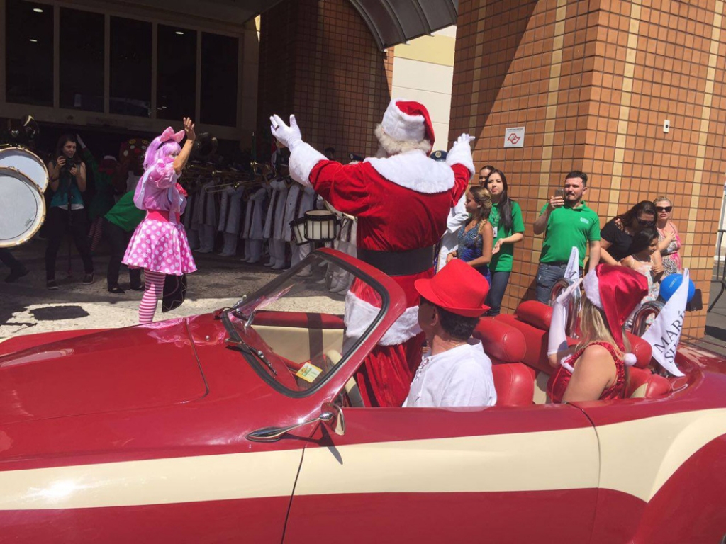 Shopping recebe Papai Noel neste final de semana com muitas atrações em Marília