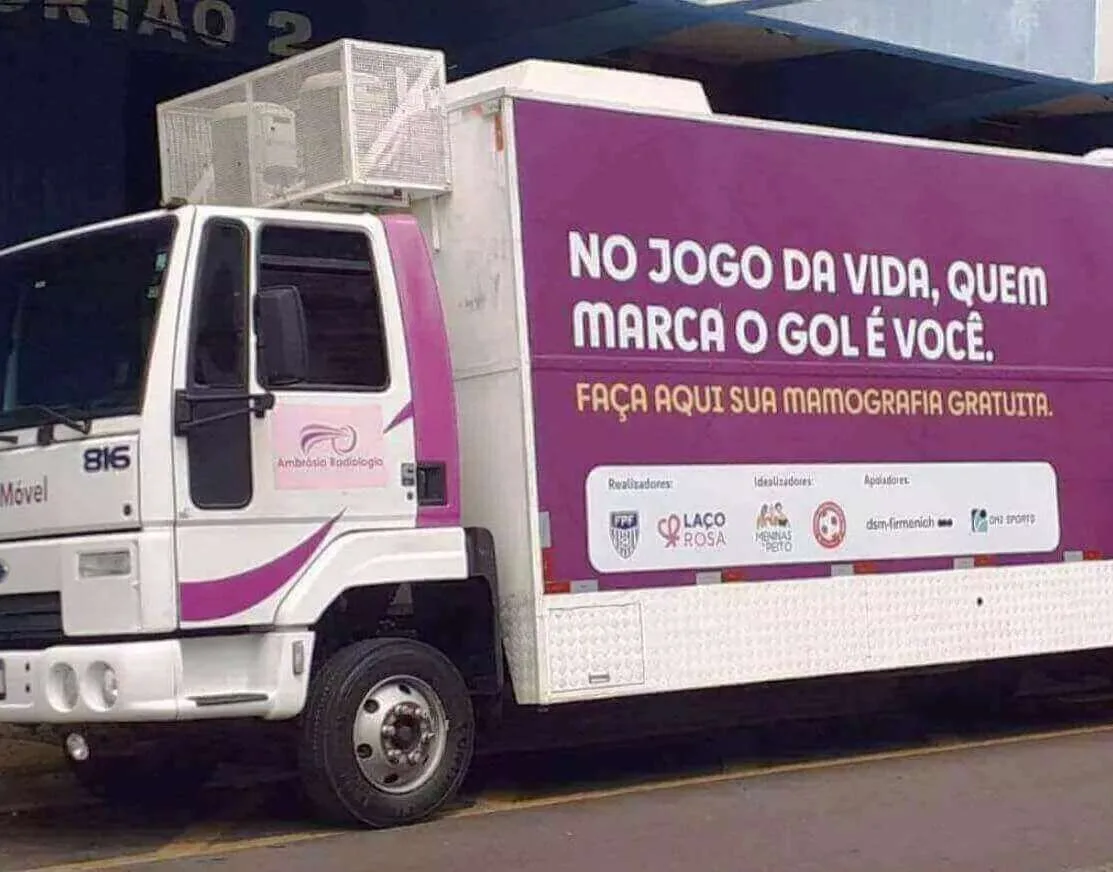 Carreta da Mamografia começa atendimento em Marília