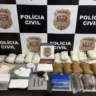 Dupla tinha cocaína pura e maconha de alto padrão