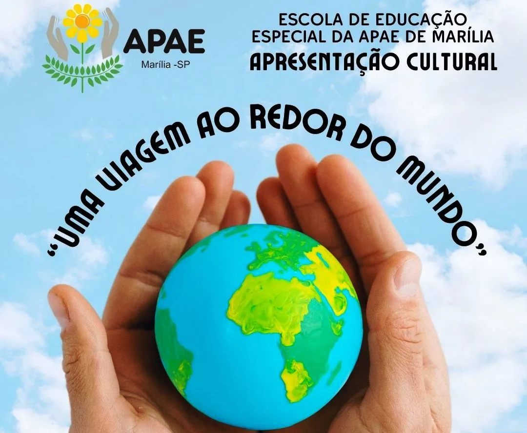 Apae dá volta ao mundo com espetáculo de alunos