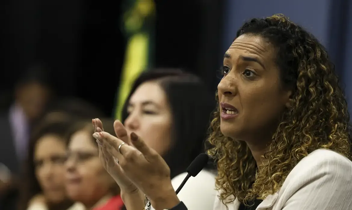 Ministra Anielle Franco prestou depoimento à PF