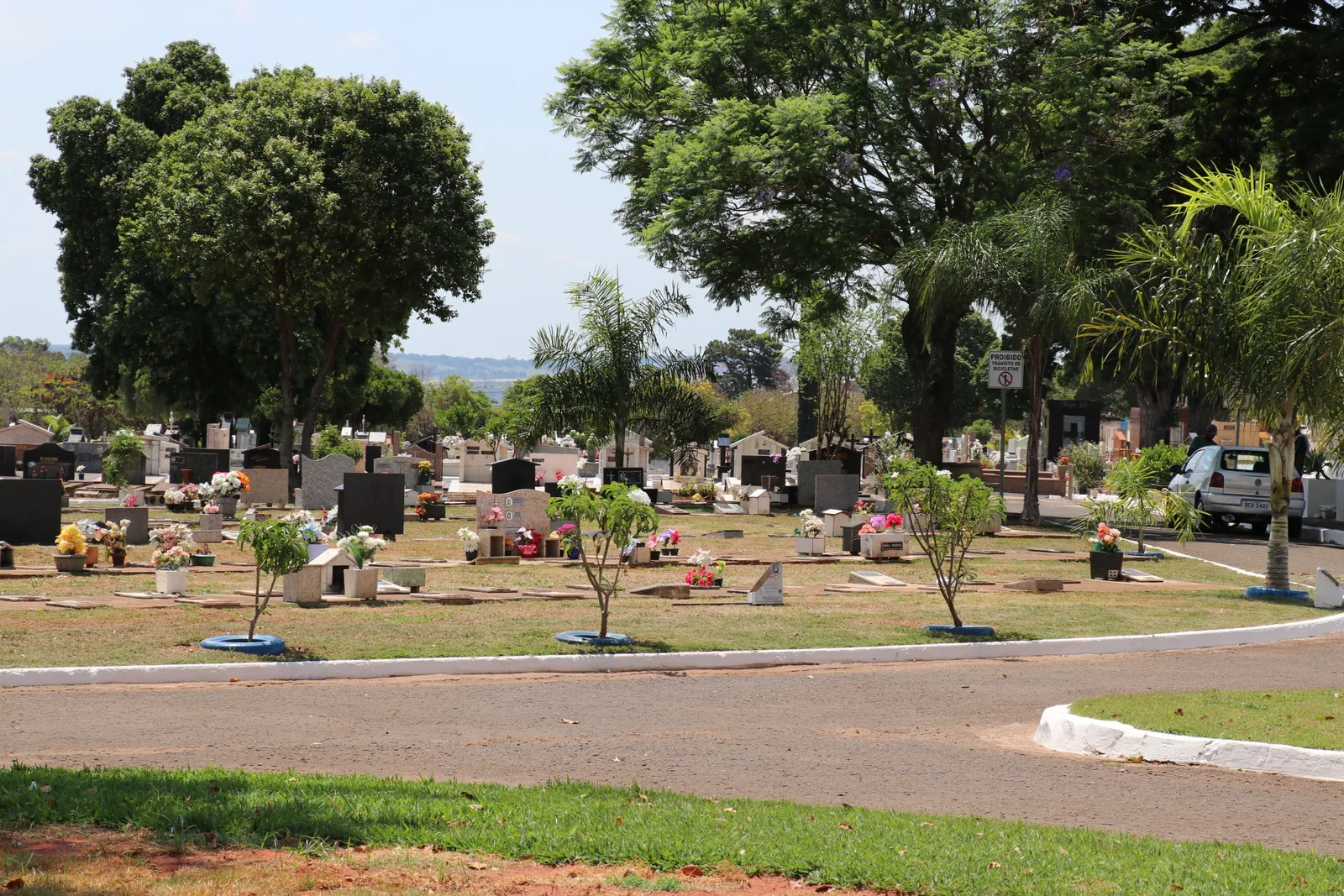 Cemitério terá plantão para vendedores e limpeza