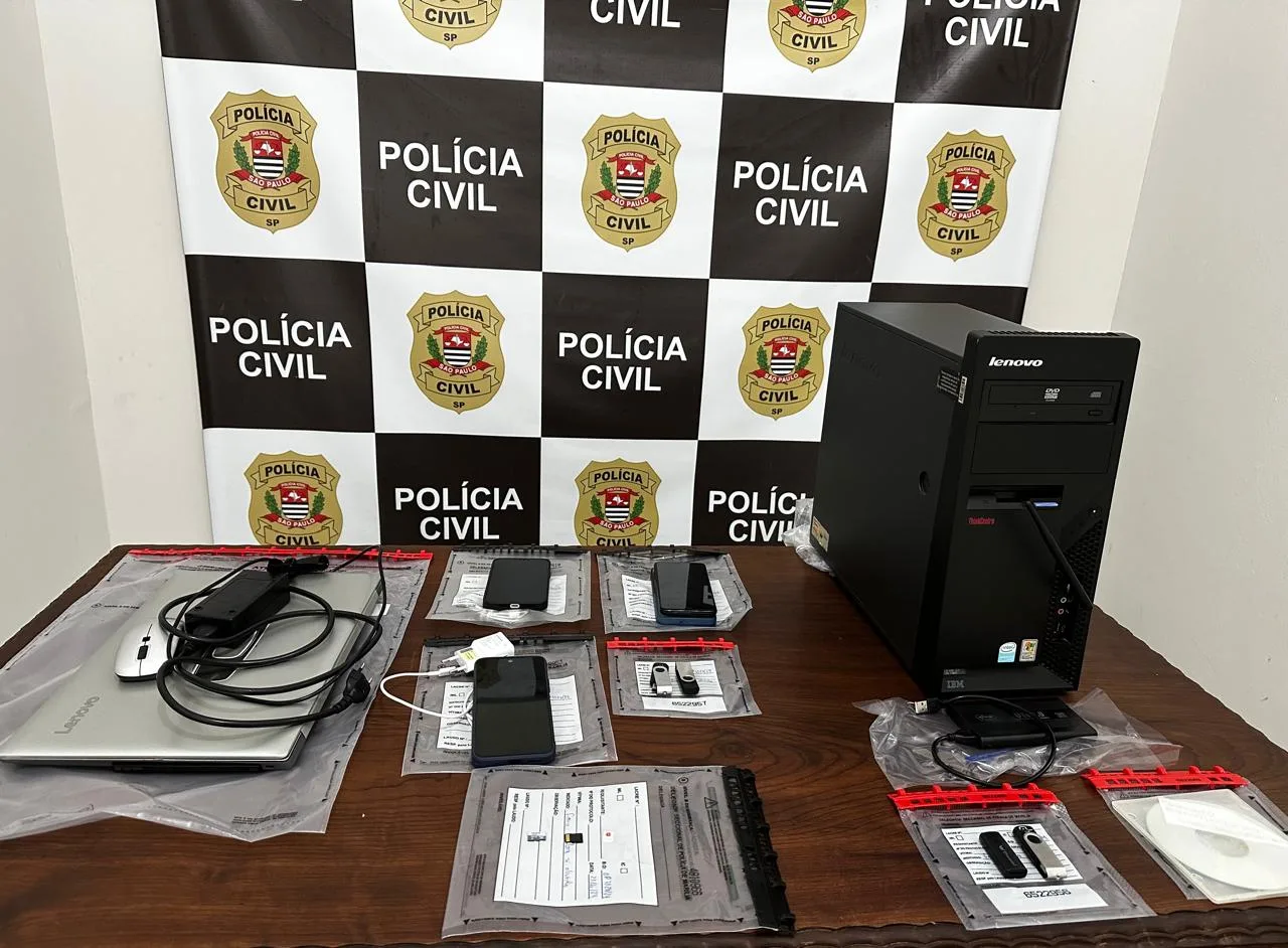 Polícia Civil prende acusado de pornografia infantil em Marília