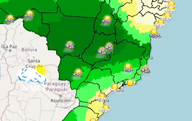 Inmet prevê dias de chuva e mês bom para solo e safras na região