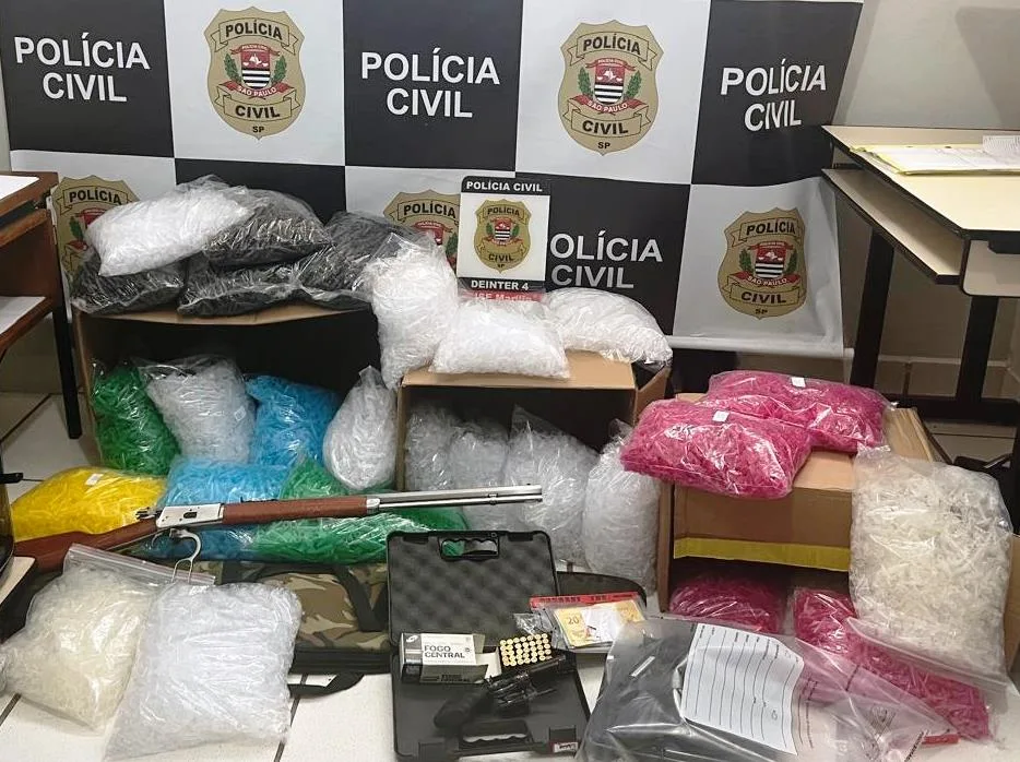 Dise apreende armas e material de tráfico na zona norte