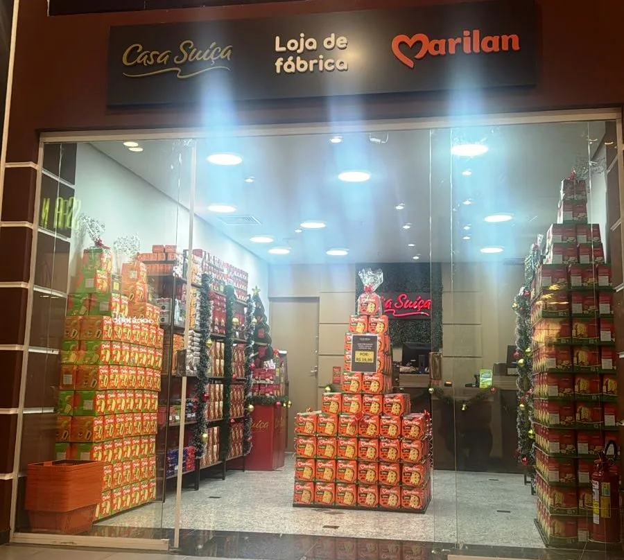 Loja de fabrica da Marilan em shopping de Marília