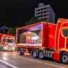 Caravana de Natal Coca-Cola divulga roteiros e projeta data em Marília