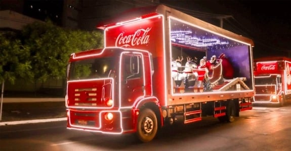 Caravana Coca-Cola tem roteiro em Marília nesta quarta