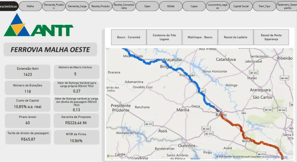 Concessão de ferrovia avança para movimentar ramal a 60km de Marília