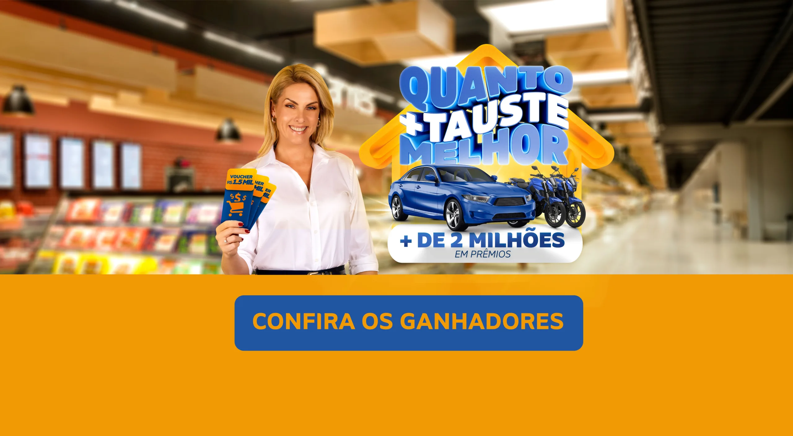 Tauste divulga ganhadores da promoção "Quanto Mais Tauste Melhor"