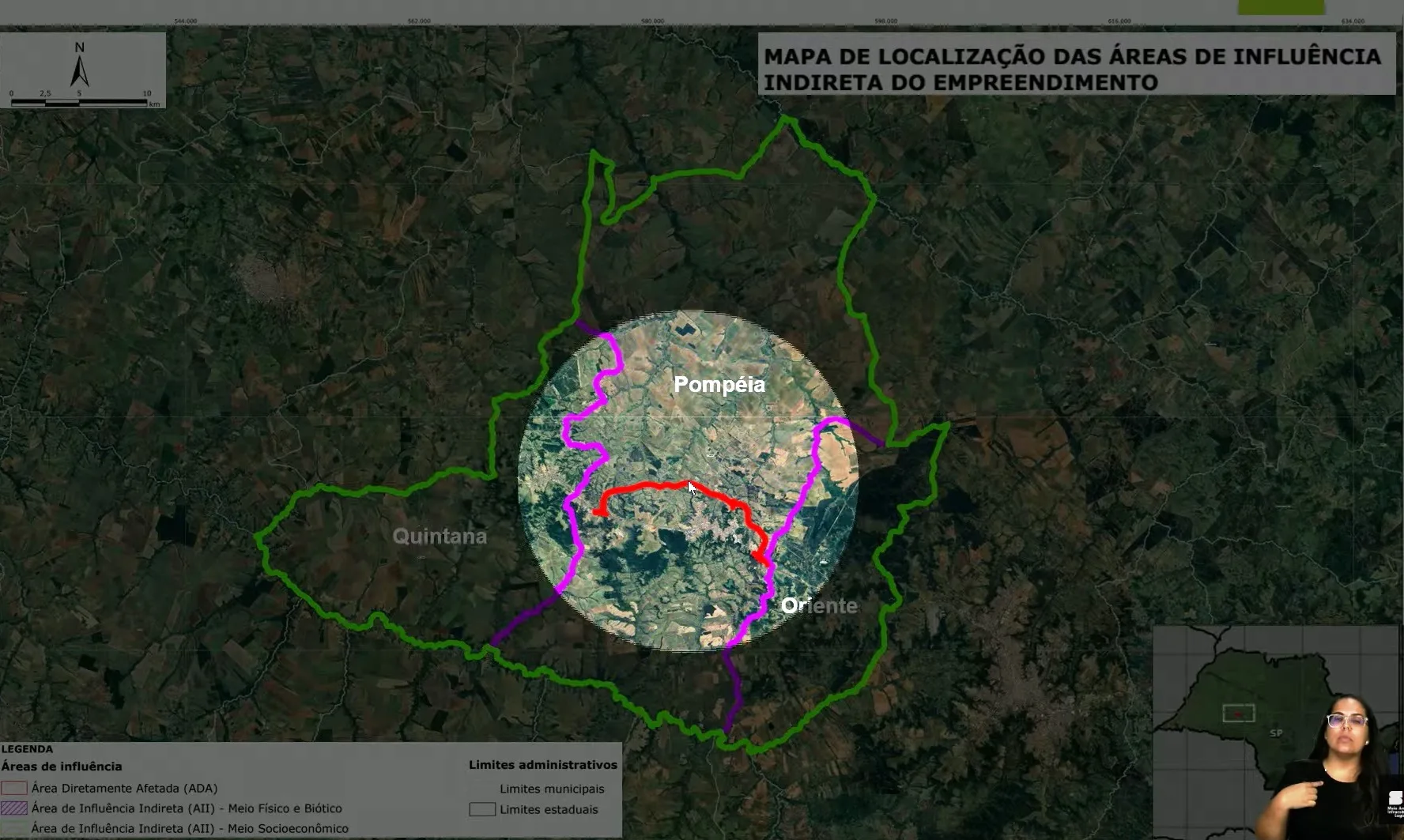 Contorno de Pompéia preocupa com perda e reposição ambiental