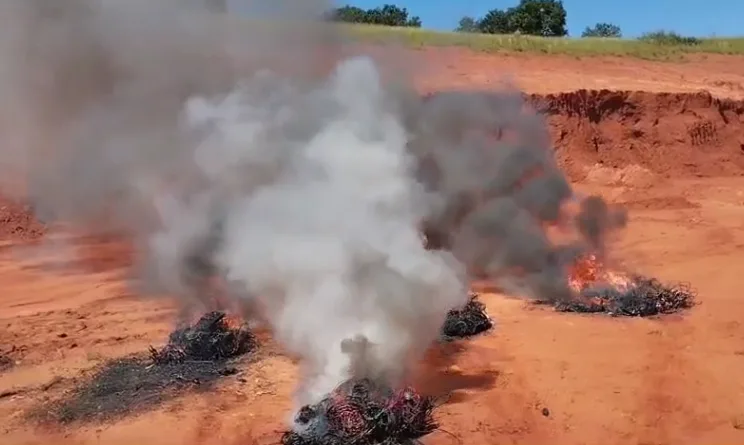 Ronda da Polícia Militar apreende 260kg de fios em Pompéia