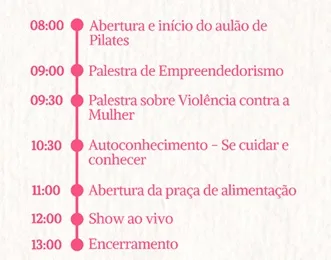 Pompéia terá grande programação para celebrar Dia da Mulher