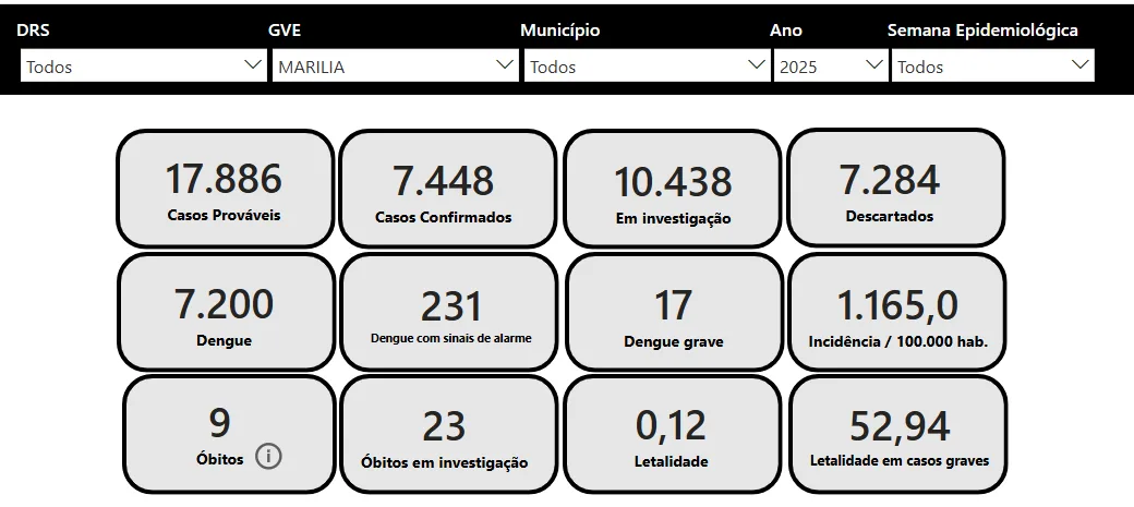 Pequenas cidades inflam perdas com dengue na região