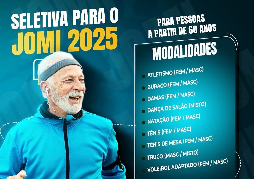 Seletiva busca atletas em Marília para Jogos da Melhor Idade