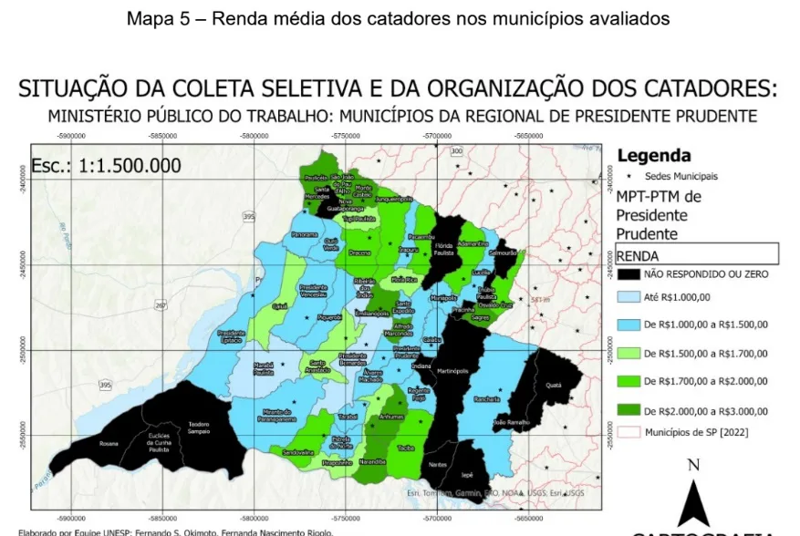 Pesquisa deixa alertas para coleta seletiva no Oeste Paulista