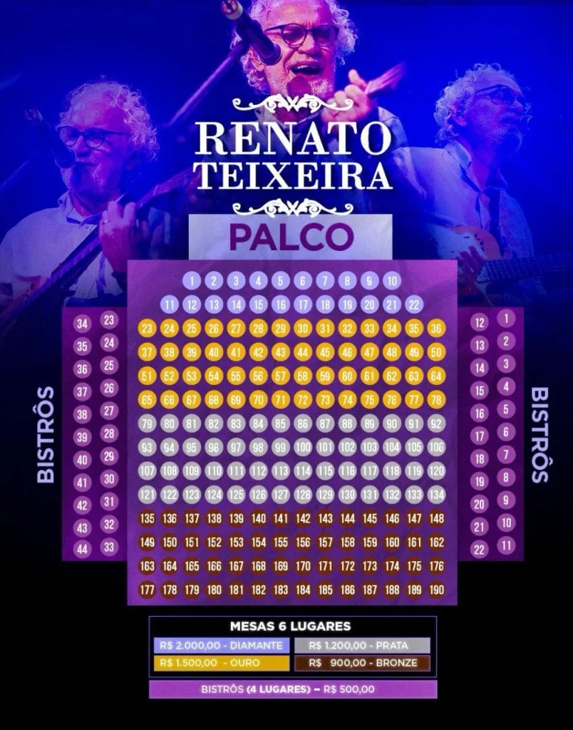 Show com Renato Teixeira terá renda para pediatria e TEA na Santa Casa