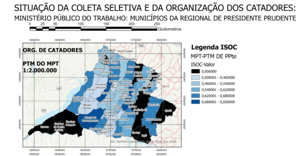 Pesquisa deixa alertas para coleta seletiva no Oeste Paulista