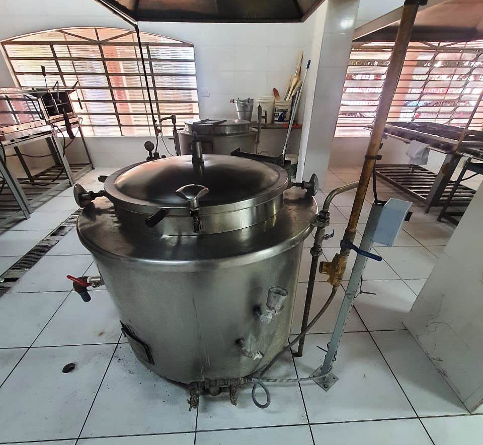 Pompéia mostra antes e depois de revitalização em cozinha central