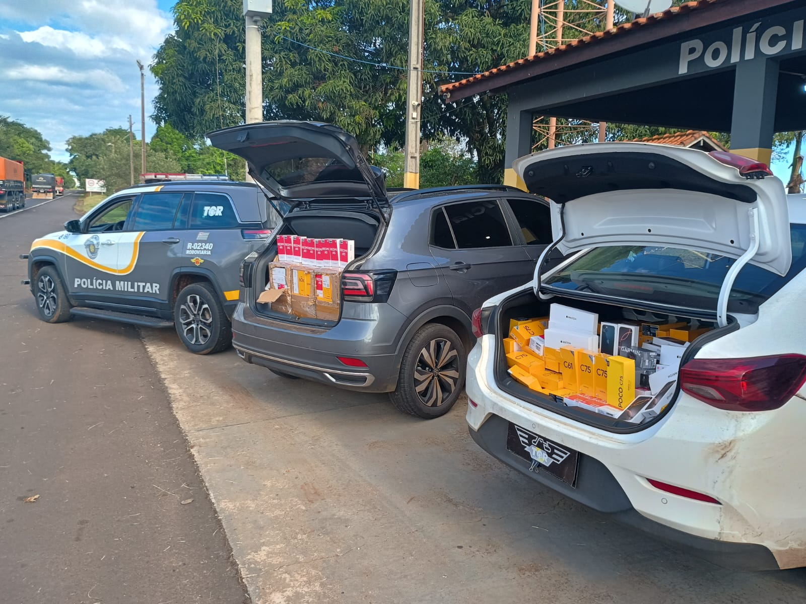 Polícia apreende R$ 760 mil em eletrônicos com caso de descaminho