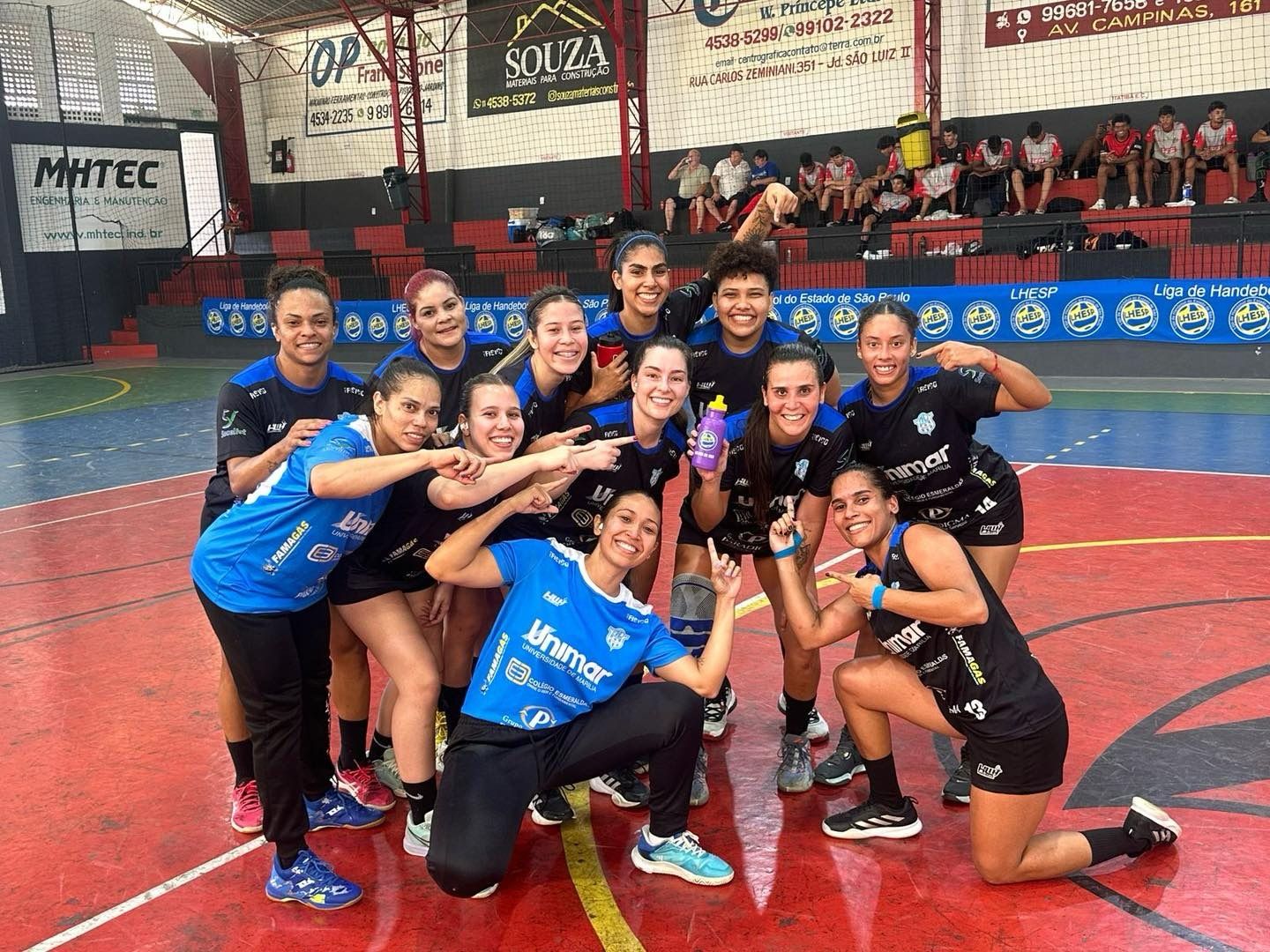 Handebol feminino estreia com vitória em Liga estadual