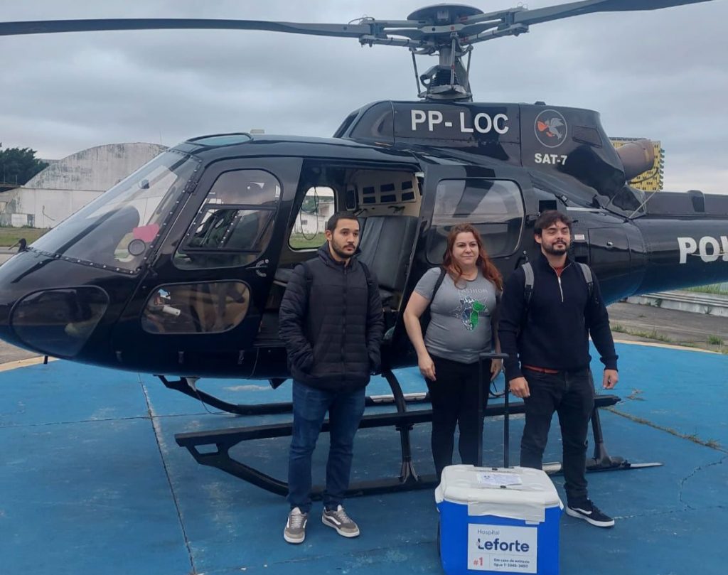 Captação de órgãos mobiliza avião e helicóptero no interior paulista