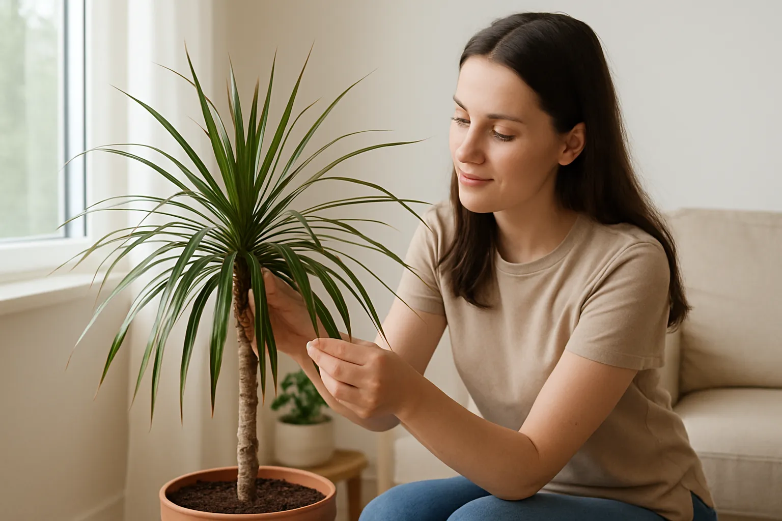Dracena a dica poderosa que evita o amarelamento das pontas das folhas