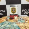 Dise prende acusado com drogas e R$ 10 mil na zona sul