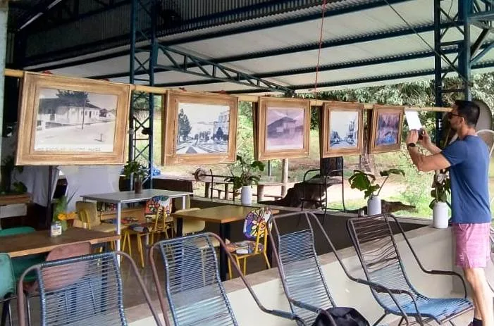 Exposição de fotos une cultura e naturza em 'ecoparque' de Vera Cruz